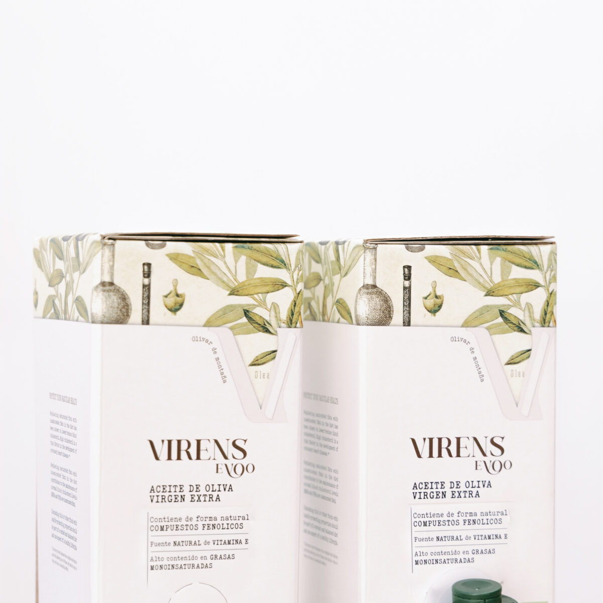 Extra Virgin Olive Oil VIRENS EVOO  2 Ltr. Bag in Box