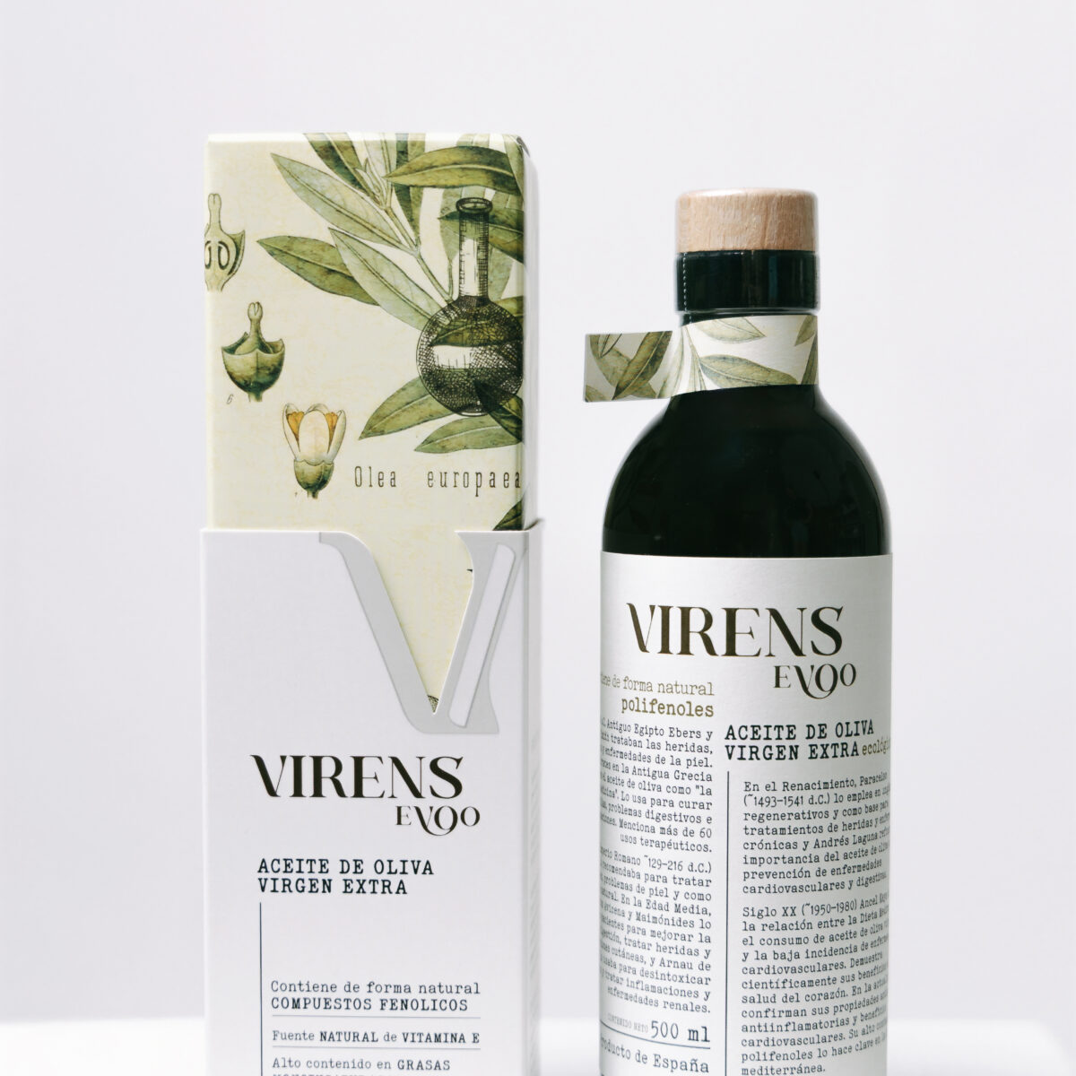 Extra Virgin Olive Oil VIRENS EVOO 500 ml bottle